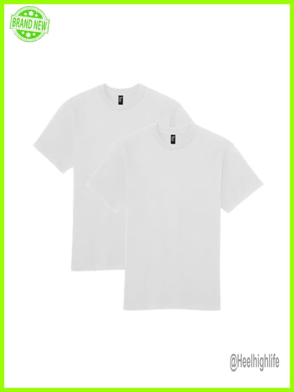 Gildan Hammer Adult T-Shirt 2-Pack Crew Neck Short Sleeve Casual Everyday